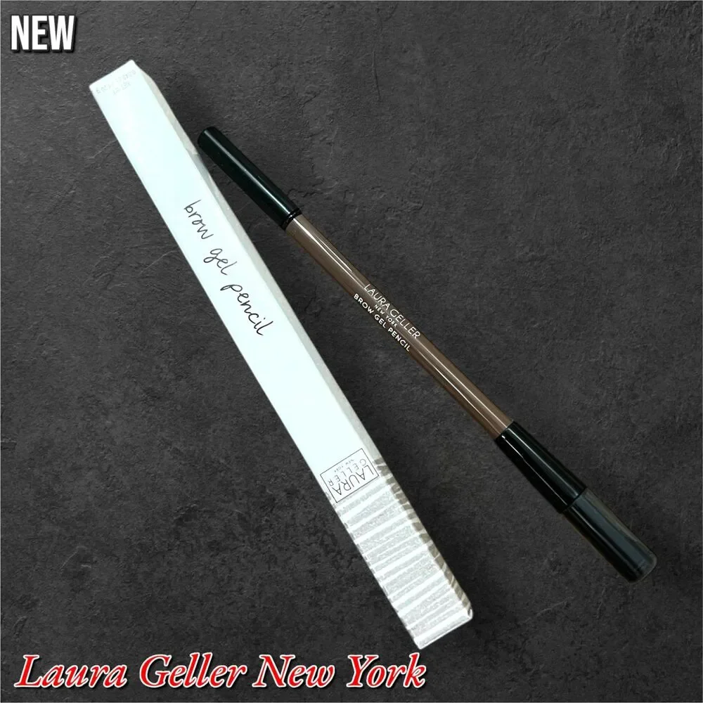 New NIB Laura Geller New York Brow Gel Eyebrow Pencil - Charcoal